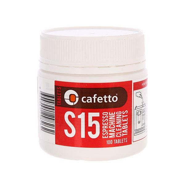 Cafetto S15 Tablets средство для чистки автоматических кофемашин
