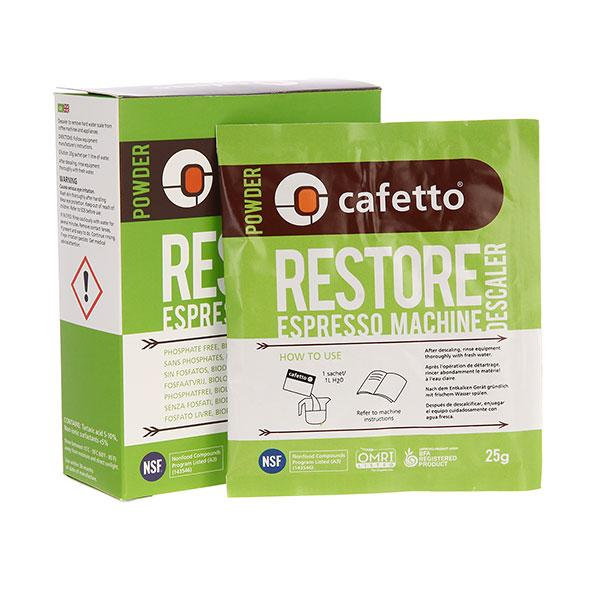Cafetto Restore Descaler средство для декальцинации