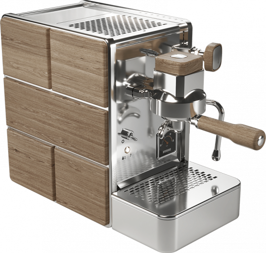 Кофемашина эспрессо рожковая Stone Espresso Mine Premium Wood , корпус дерево