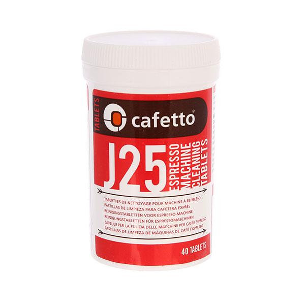 Cafetto J25 Tablets средство для чистки автоматических кофемашин