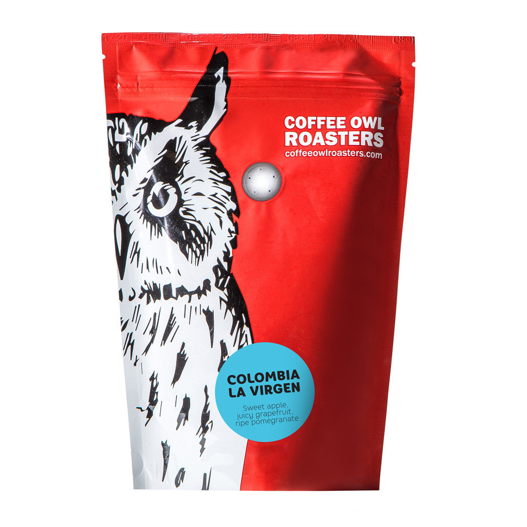 Colombia La Virgen Колумбия, 100 арабика, кофе в зернах Specialty Coffee OWL, упак. 250 г.