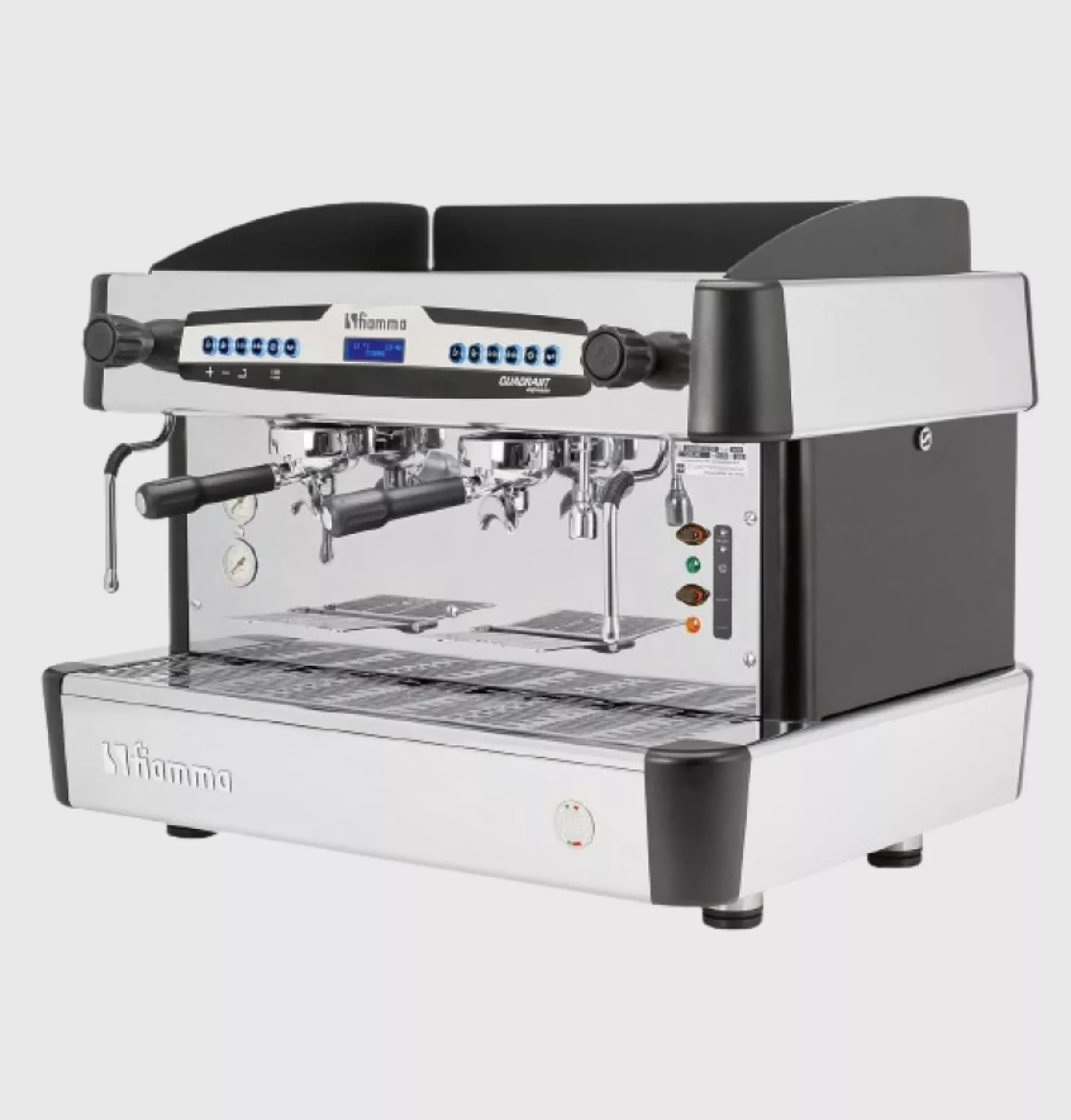 Кофемашина эспрессо рожковая  Fiamma Quadrant 2 DSP TC Black