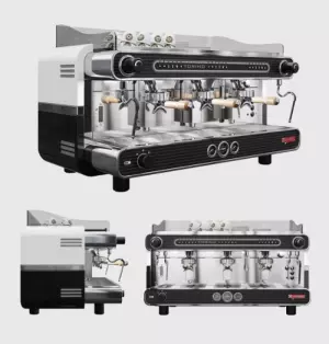 Рожковая кофемашина Sanremo Torino SED 2GR Black черная