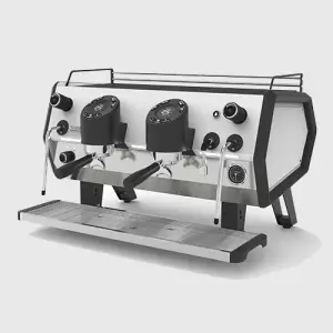 Рожковая кофемашина Sanremo D8 PRO 2GR TALL Black & White