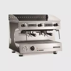 Рожковая кофемашина Sanremo Capri SED DLX 2GR Black черная