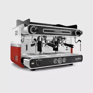 Рожковая кофемашина Sanremo Torino SED 2GR White-Red красно-белая