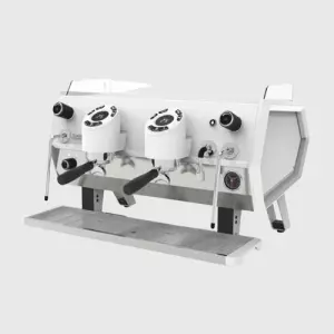 Рожковая кофемашина Sanremo D8 2GR TALL White с Cool Touch и экономайзером