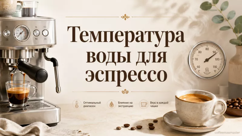 Температура воды для эспрессо