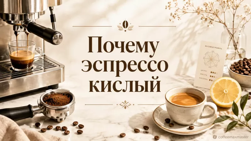 Почему эспрессо кислый