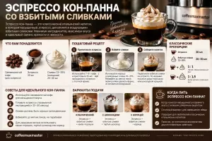 Эспрессо кон-панна со взбитыми сливками