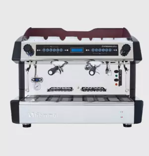 Кофемашина эспрессо рожковая  Fiamma Compass 2 DB TC Black