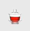 Цвет чая 100 мл гайвань с блюдцем и крышкой из жаропрочного стекла для заваривания чая