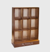 Стенд Althaus Pyra-Pack из мореного ореха для храниения и демонстрации чайных пакетиков