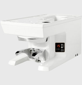 Автоматический темпер Puqpress M2 White для кофемолок Mythos, матово-белый
