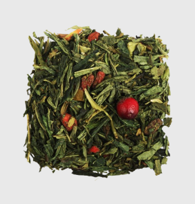 Чай зеленый ароматизированный Клюква и Годжи