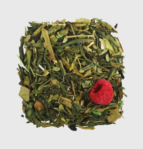 Чай зеленый ароматизированный Малина и Мята