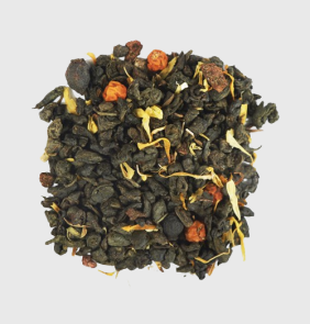 Чай зеленый ароматизированный Рябиновые бусы