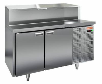 Холодильный стол для пиццы HiCold тип HT модель PZ2-11GN 16H
