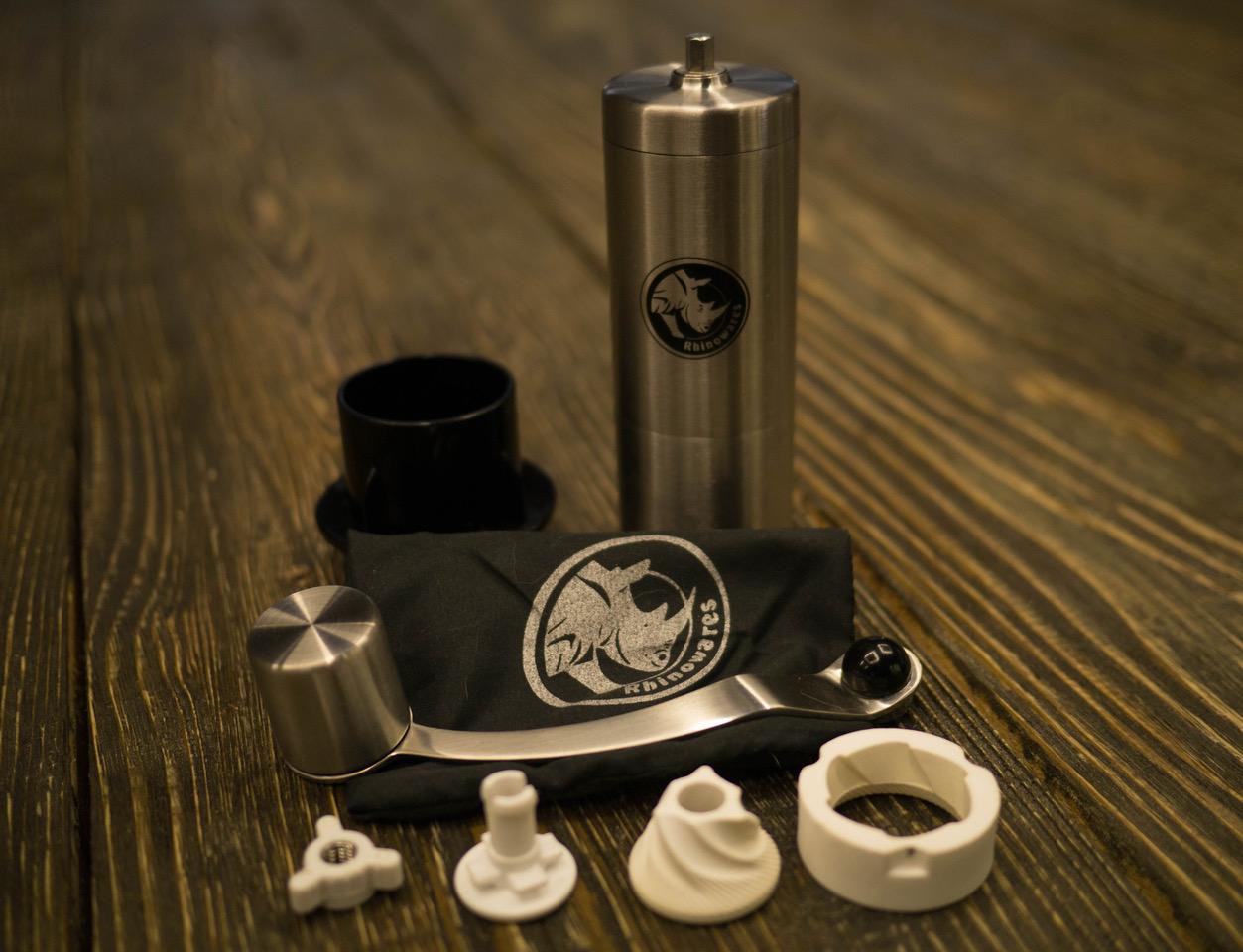 Rhinowares Compact Hand Grinder